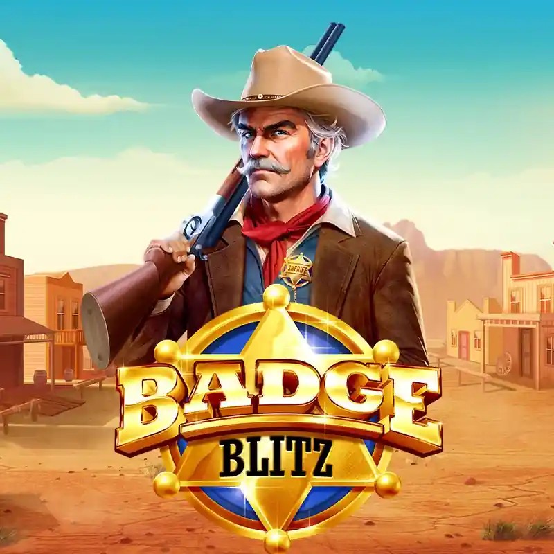 Play the Badge Blitz slot by Pragmatic Play on Wolf Casino