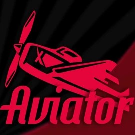 Aviator slot logo by Spribe at Wolf CasinoAviator