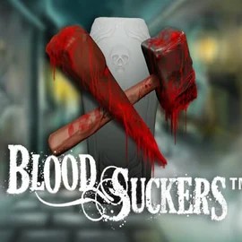 Logo of Blood Suckers from NetEnt at Wolf Casino