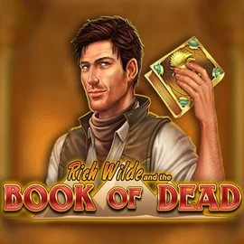 Book of Dead slot icon by Play'n GO, available at Wolf Casino