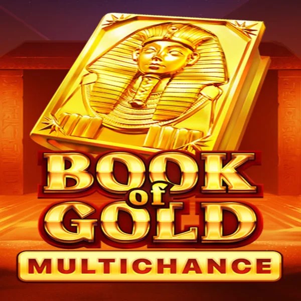 Book of Gold Multichance logo – Slots by Playson at Wolf Casino