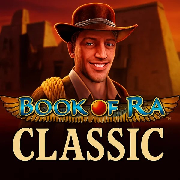 Try Book of Ra Classic slot by Novomatic on wolf-be.com – logo image