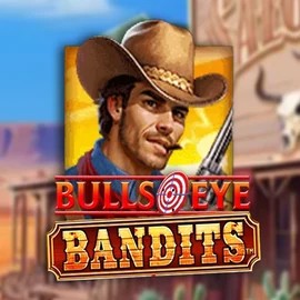 Try Bulls Eye Bandits slot by Origins on wolf-be.com – logo image