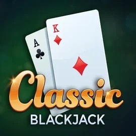 Classic Blackjack by Red Tiger Gaming, showcased at wolf-be.com – game logo