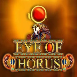 Eye of Horus logo by RTG (Reel Time Gaming) at Wolf CasinoEye of Horus