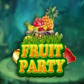 Fruit Party slot logo by Top Trend Gaming at Wolf CasinoFruit Party