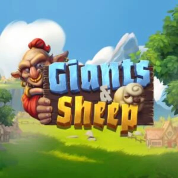 Logo of Giants and Sheep from Relax Gaming at Wolf Casino