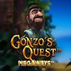 Gonzo's Quest Megaways logo by Red Tiger Gaming at Wolf CasinoGonzo's Quest Megaways