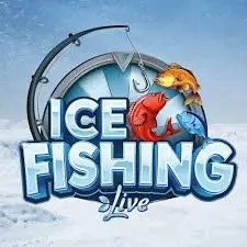 Live Casino logo of Ice Fishing Live from Evolution at Wolf Casino