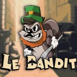 Le Bandit slot logo by Hacksaw Gaming at Wolf CasinoLe Bandit