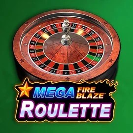 Mega Fire Blaze Roulette slot visual from Playtech available on wolf-be.com