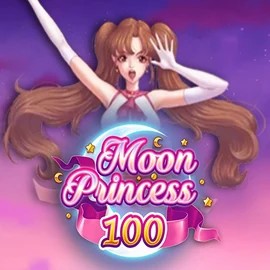 Moon Princess 100 online game logo by Play'n GO on wolf-be.com