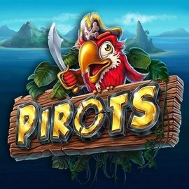 Logo of Pirots from ELK Studios at Wolf Casino