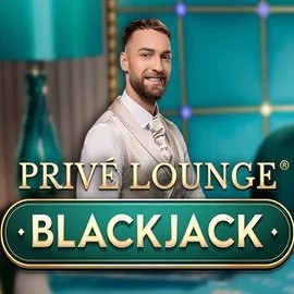 Privé Lounge Blackjack logo by Pragmatic Play at Wolf Casino