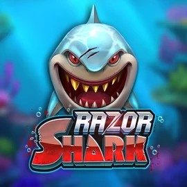 Razor Shark logo by Push Gaming at Wolf CasinoRazor Shark