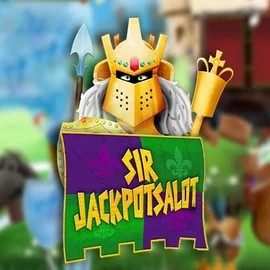 Sir Jackpots Alot slot logo by Core Gaming at Wolf Casino