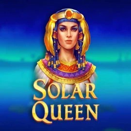 Solar Queen slot logo by Playson at Wolf CasinoSolar Queen