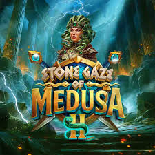 Stone Gaze of Medusa 2 slot logo by Stakelogic at Wolf CasinoStone Gaze of Medusa 2