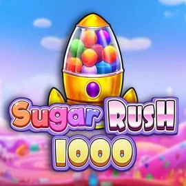 Sugar Rush 1000 logo by Pragmatic Play at Wolf CasinoSugar Rush 1000